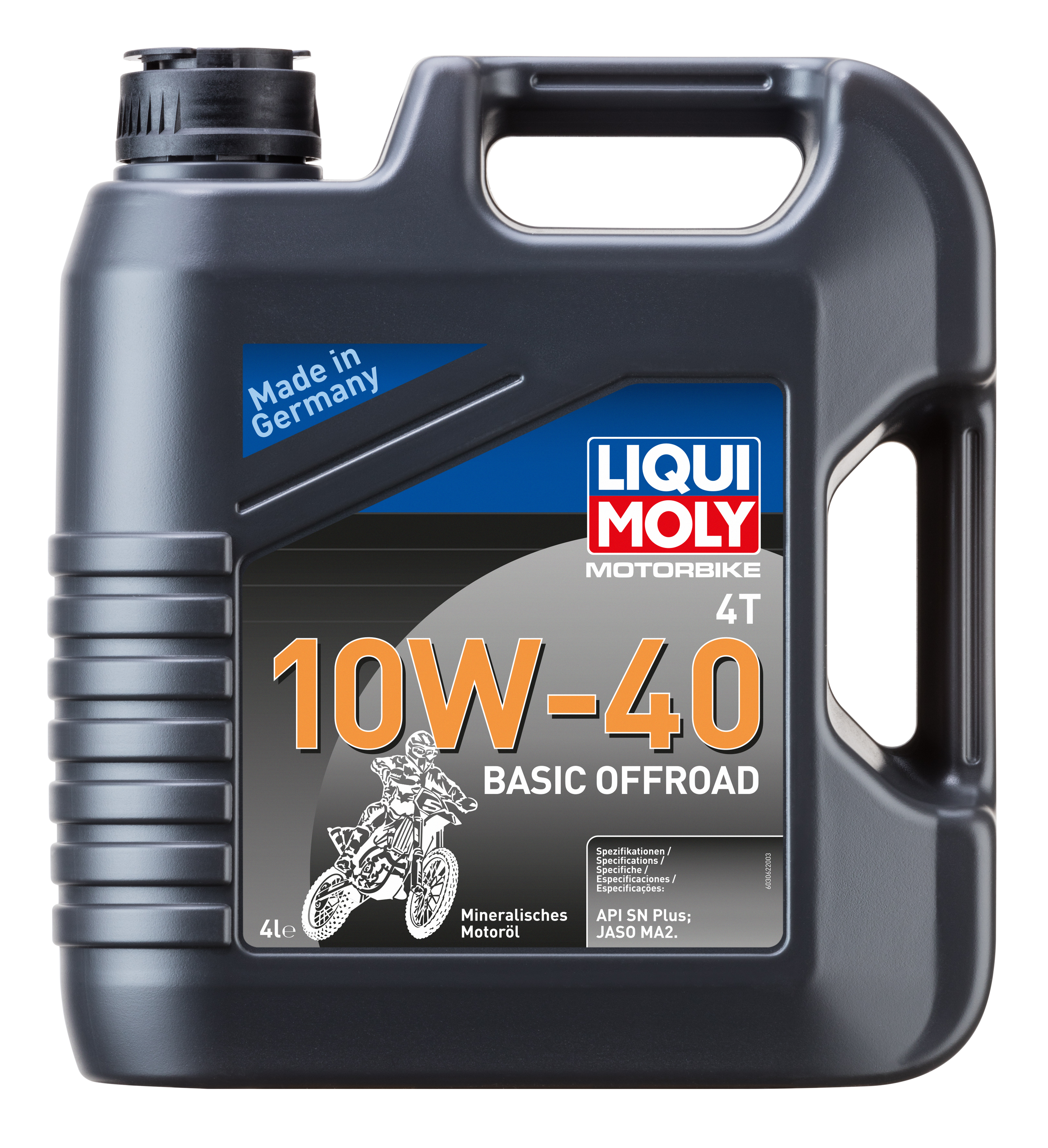 LIQUI MOLY Motorbike 4T 10W-40 Basic Offroad, 4 l (3062)