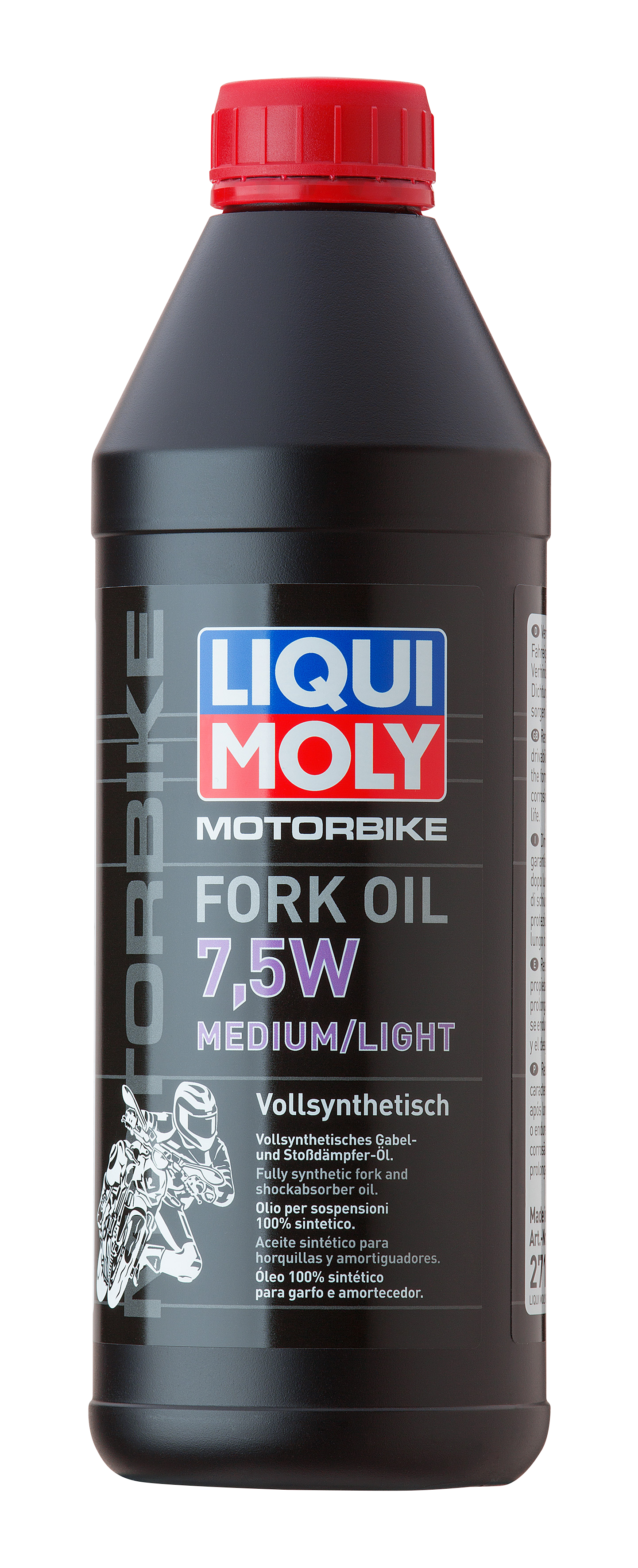 LIQUI MOLY Motorbike Fork Oil 7,5W medium/light, 1 l (2719)