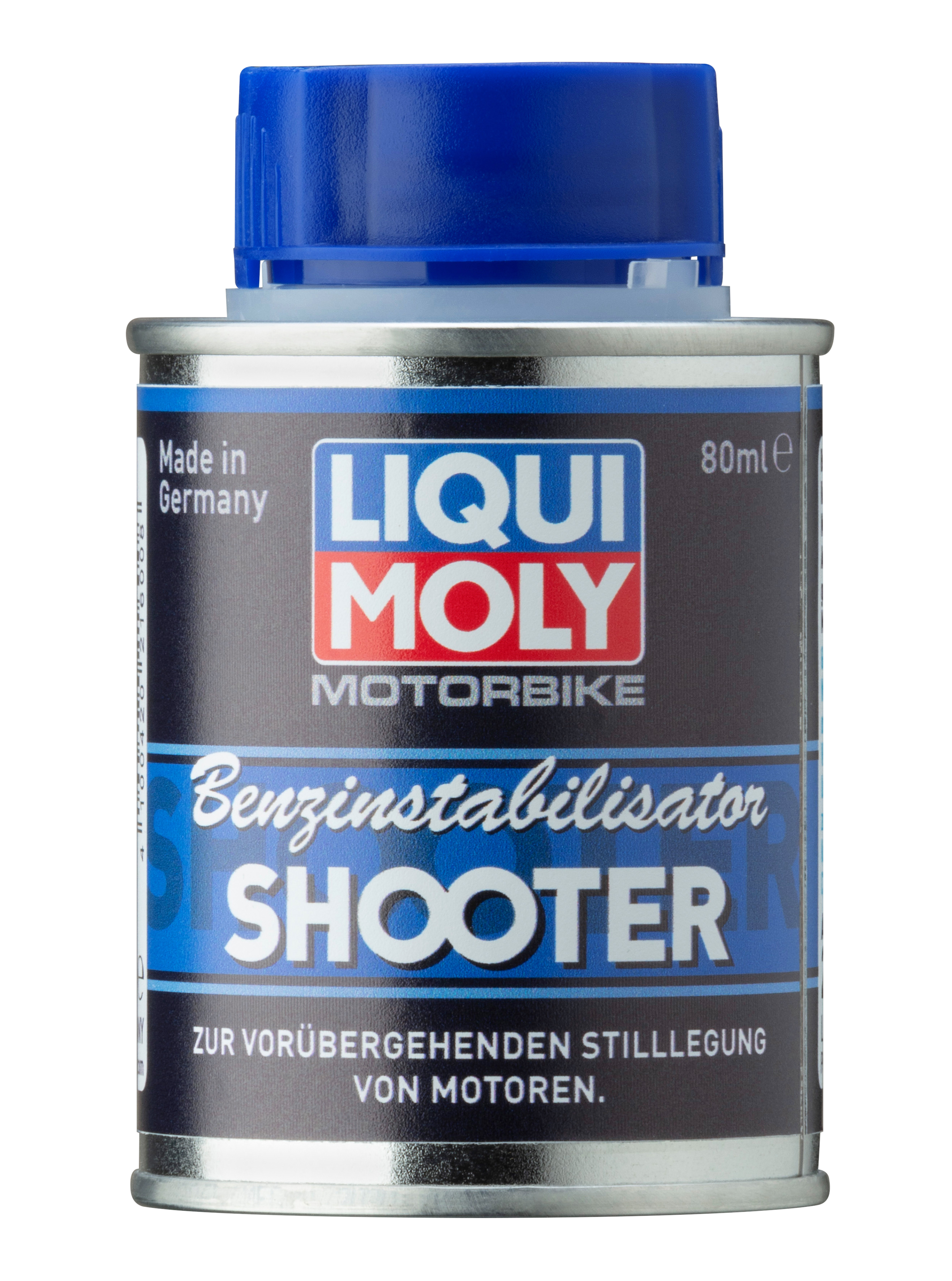 LIQUI MOLY Motorbike Benzinstabilisator Shooter, 80 ml (21600)