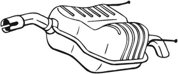 BOSAL Endschalldämpfer (185-085) Thumbnail