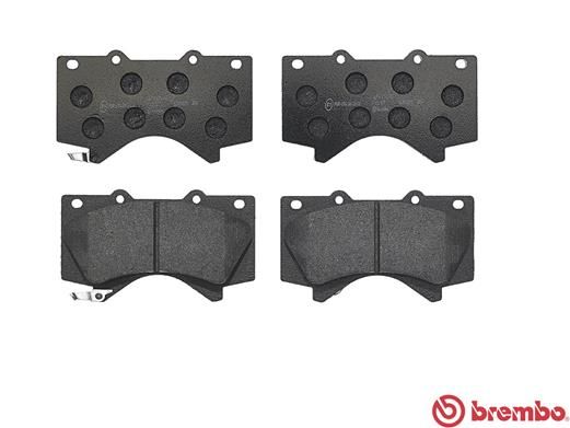 BREMBO Bremsbelagsatz, Scheibenbremse (P 83 107)