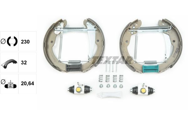 TEXTAR Bremsbackensatz (84052402) TEXTAR Bremsbackensatz (84052402)