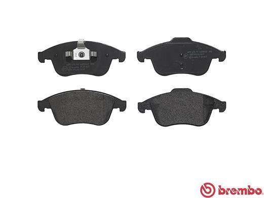 BREMBO Bremsbelagsatz, Scheibenbremse (P 68 045)