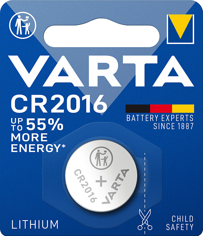 BATTERIE-KNOPFZELLE CR 2016 3V (3722-23) | NORMFEST