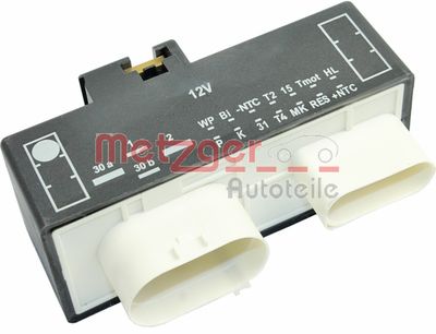 METZGER Steuergerät, Elektrolüfter (Motorkühlung) (0917284)