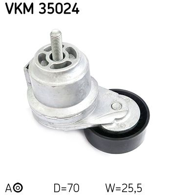 SKF Spannrolle, Keilrippenriemen (VKM 35024) 7316575674618 VKM 35024