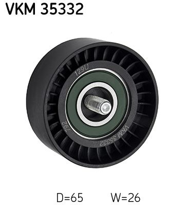 SKF Umlenk-/Führungsrolle, Keilrippenriemen (VKM 35332)