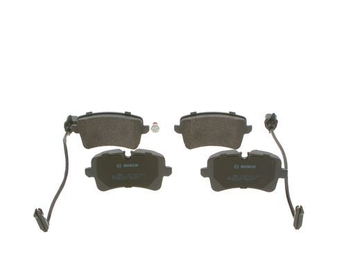 BOSCH Bremsbelagsatz, Scheibenbremse (0 986 494 446)
