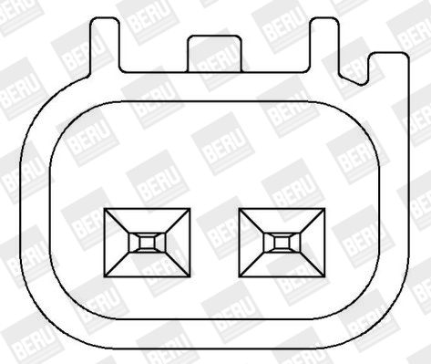 BorgWarner (BERU) Zündspule (ZS408)