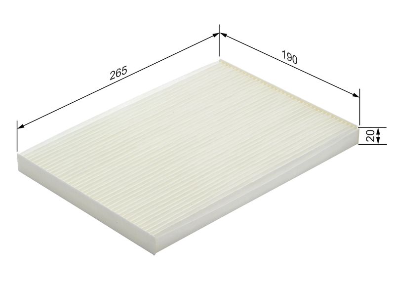 BOSCH Filter, Innenraumluft (1 987 432 238) BOSCH Filter, Innenraumluft (1 987 432 238)