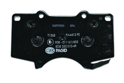 HELLA Bremsbelagsatz, Scheibenbremse (8DB 355 010-491)