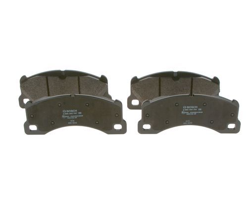 BOSCH Bremsbelagsatz, Scheibenbremse (0 986 494 787)