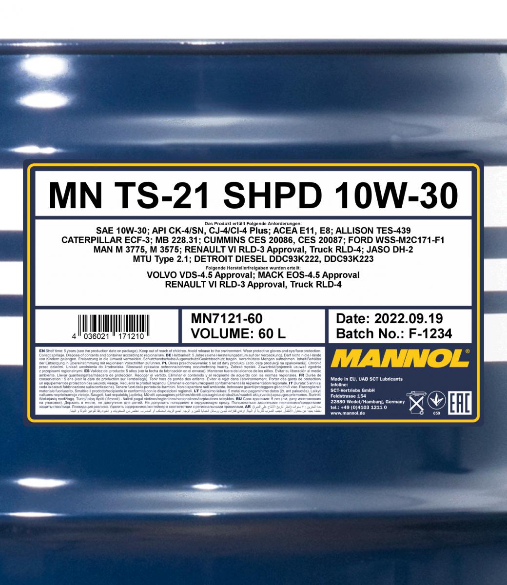 MN TS-21 SHPD 10W-30