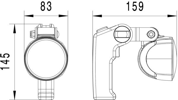 HELLA Suchscheinwerfer (1H0 996 376-491)