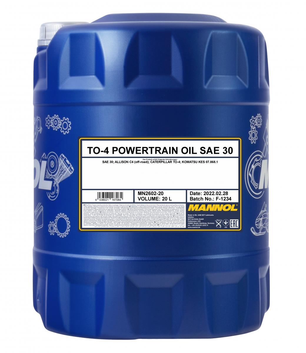 MN TO-4 Powertrain Oil SAE 30