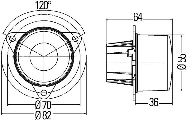 HELLA Schlussleuchte (2SA 011 172-041) Thumbnail