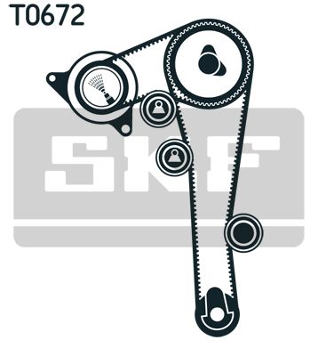 SKF Zahnriemensatz (VKMA 92513)