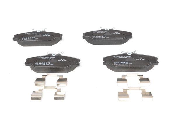 BOSCH Bremsbelagsatz, Scheibenbremse (0 986 494 656)