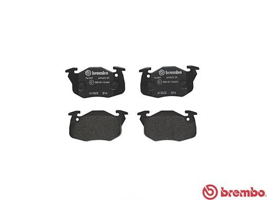 BREMBO Bremsbelagsatz, Scheibenbremse (P 61 097)