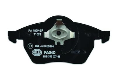 HELLA Bremsbelagsatz, Scheibenbremse (8DB 355 007-881)