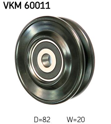 SKF Umlenk-/Führungsrolle, Keilriemen (VKM 60011)