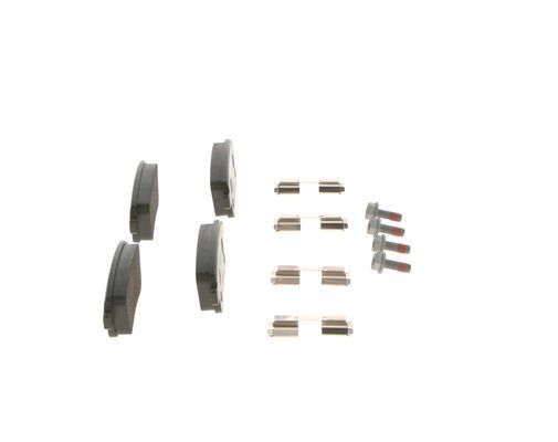 BOSCH Bremsbelagsatz, Scheibenbremse (0 986 494 735) BOSCH Bremsbelagsatz, Scheibenbremse (0 986 494 735)