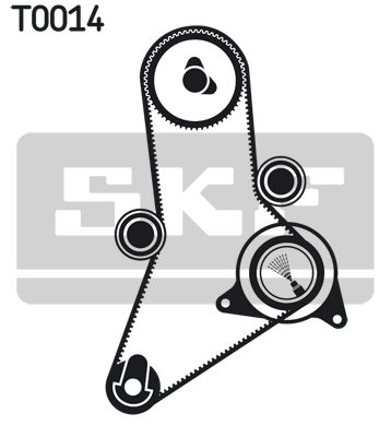 SKF Zahnriemensatz (VKMA 02381)