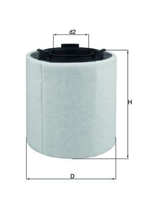 KNECHT Luftfilter (LX 2831)