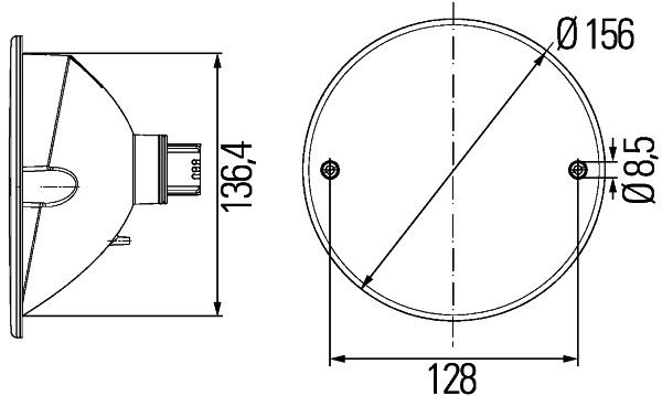 HELLA Nebelschlussleuchte (2NE 344 610-107)