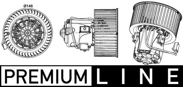 MAHLE Innenraumgebläse (AB 150 000P)