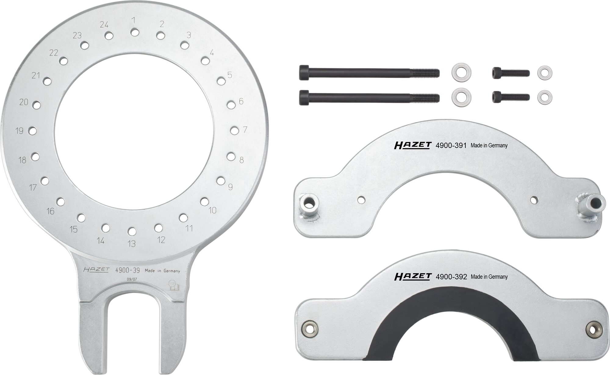 HAZET Federspannplatten-Satz ∙ MERCEDES-BENZ 4900-39/11 ∙ Anzahl Werkzeuge: 11