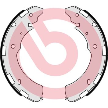 BREMBO Bremsbackensatz (S 54 523)