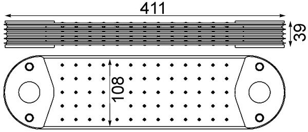 MAHLE Ölkühler, Motoröl (CLC 193 000S) Thumbnail