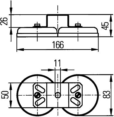 HELLA Halter (8HG 004 806-001) Thumbnail