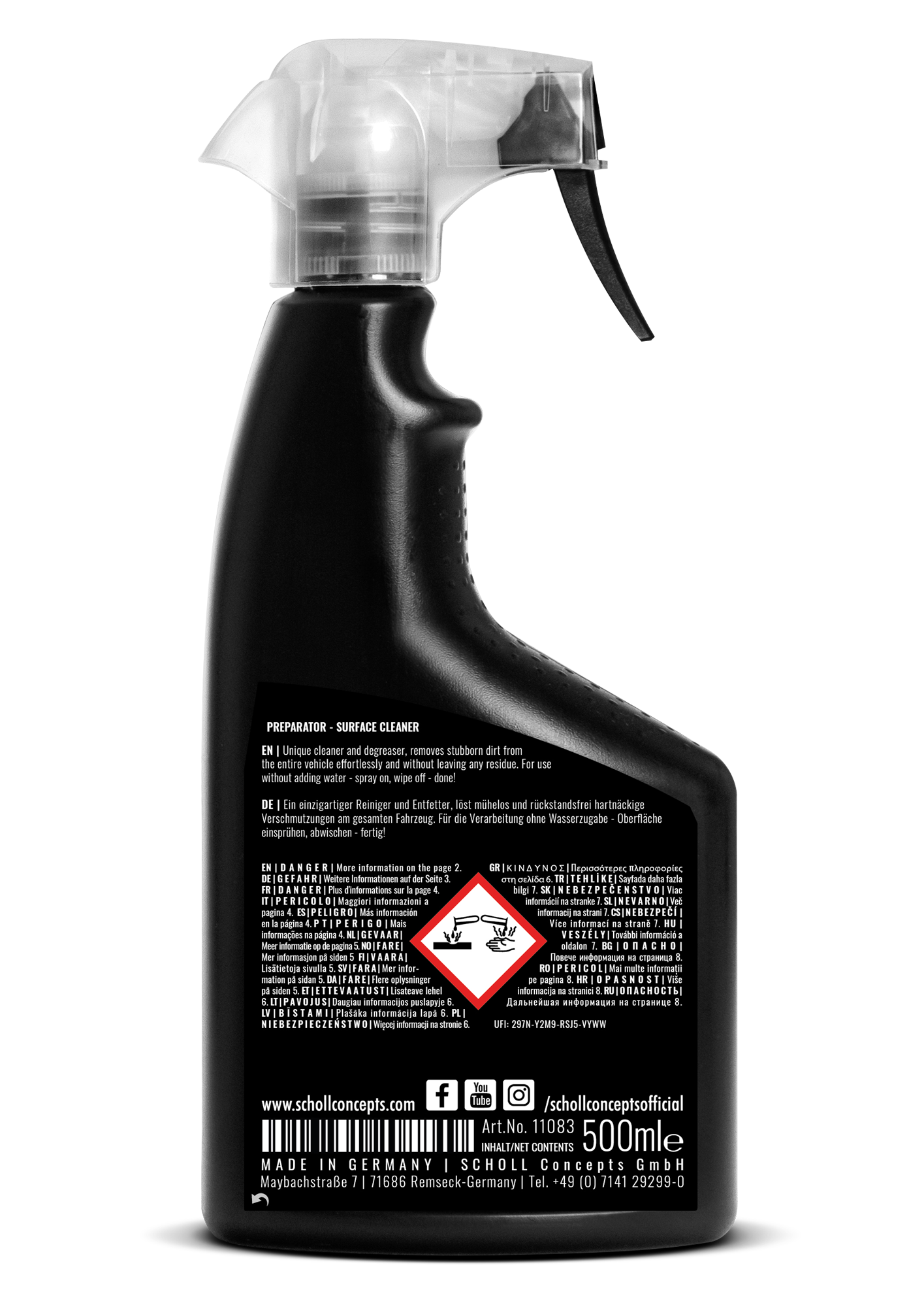PREPARATOR Surface Cleaner 500 ml 