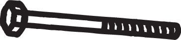 BOSAL Schraube, Abgasanlage (258-830)