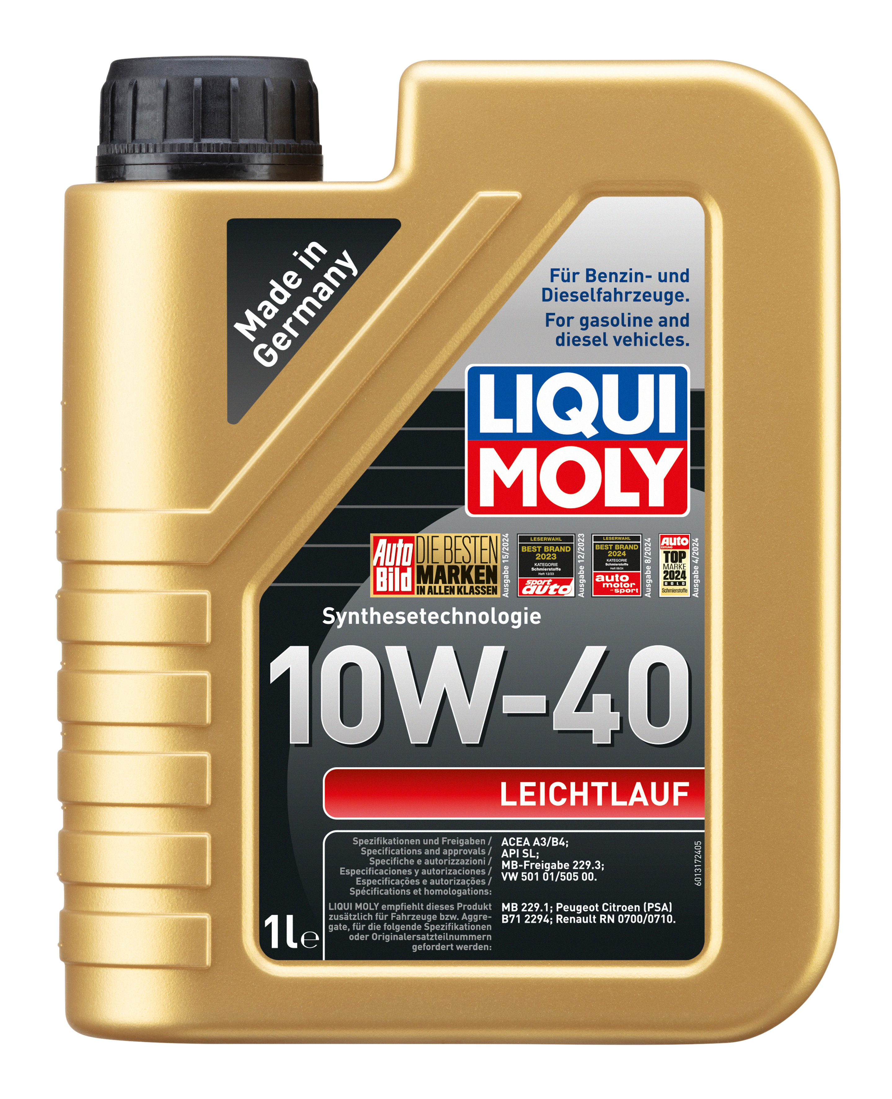 LIQUI MOLY Leichtlauf 10W-40, 1 l (1317)