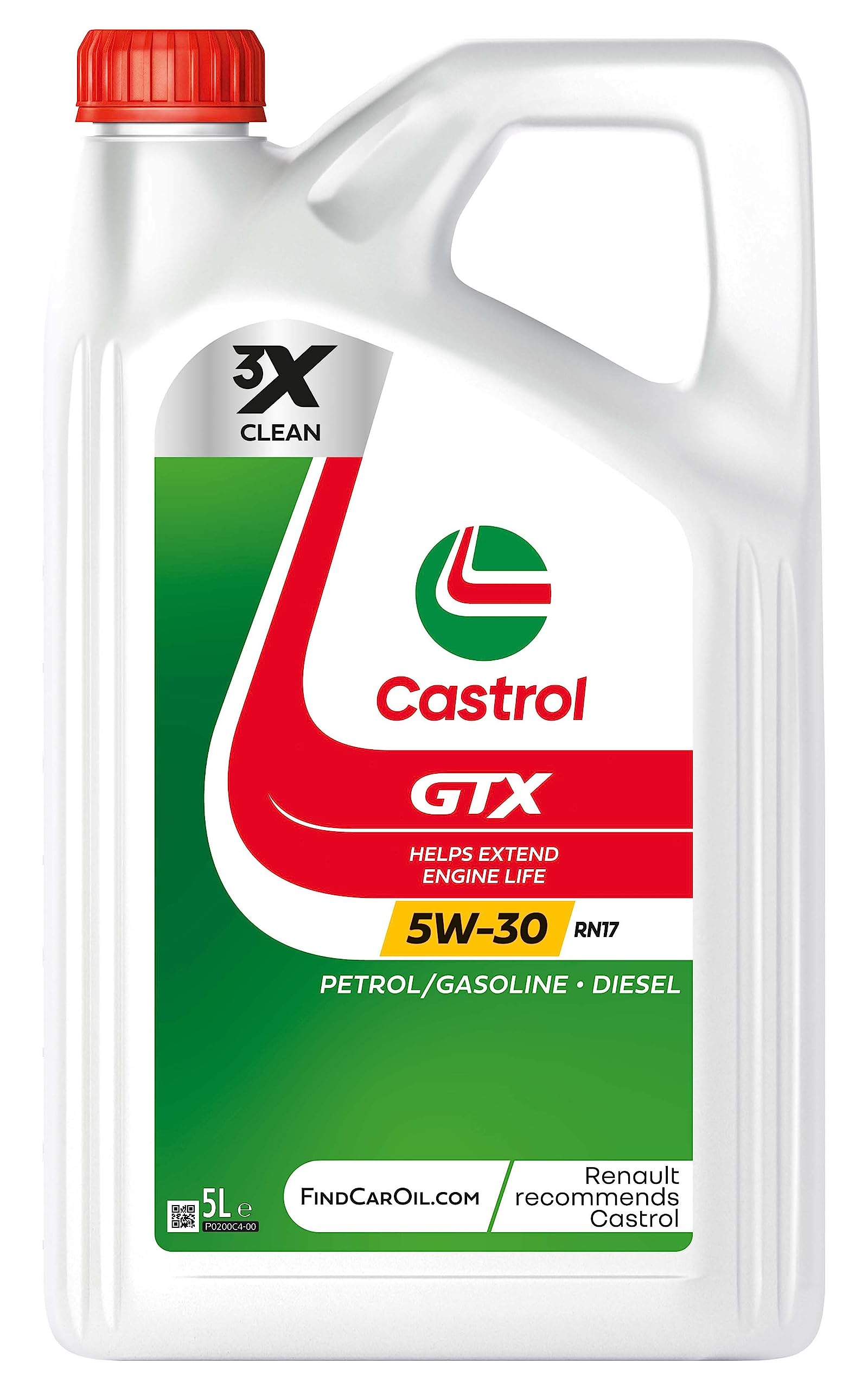 Castrol GTX 5W-30 RN17, 208 l (15CC33)