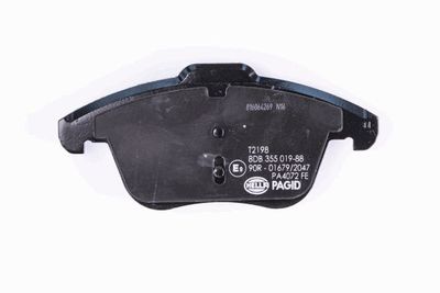 HELLA Bremsbelagsatz, Scheibenbremse (8DB 355 019-881)