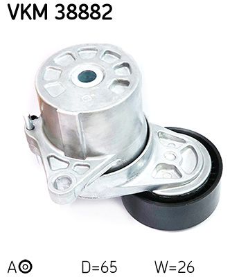 SKF Spannrolle, Keilrippenriemen (VKM 38882)