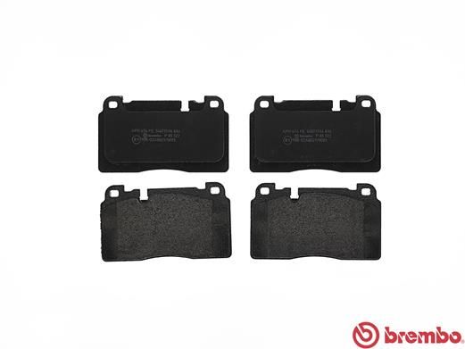 BREMBO Bremsbelagsatz, Scheibenbremse (P 85 122)