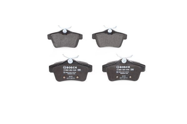BOSCH Bremsbelagsatz, Scheibenbremse (0 986 494 640)