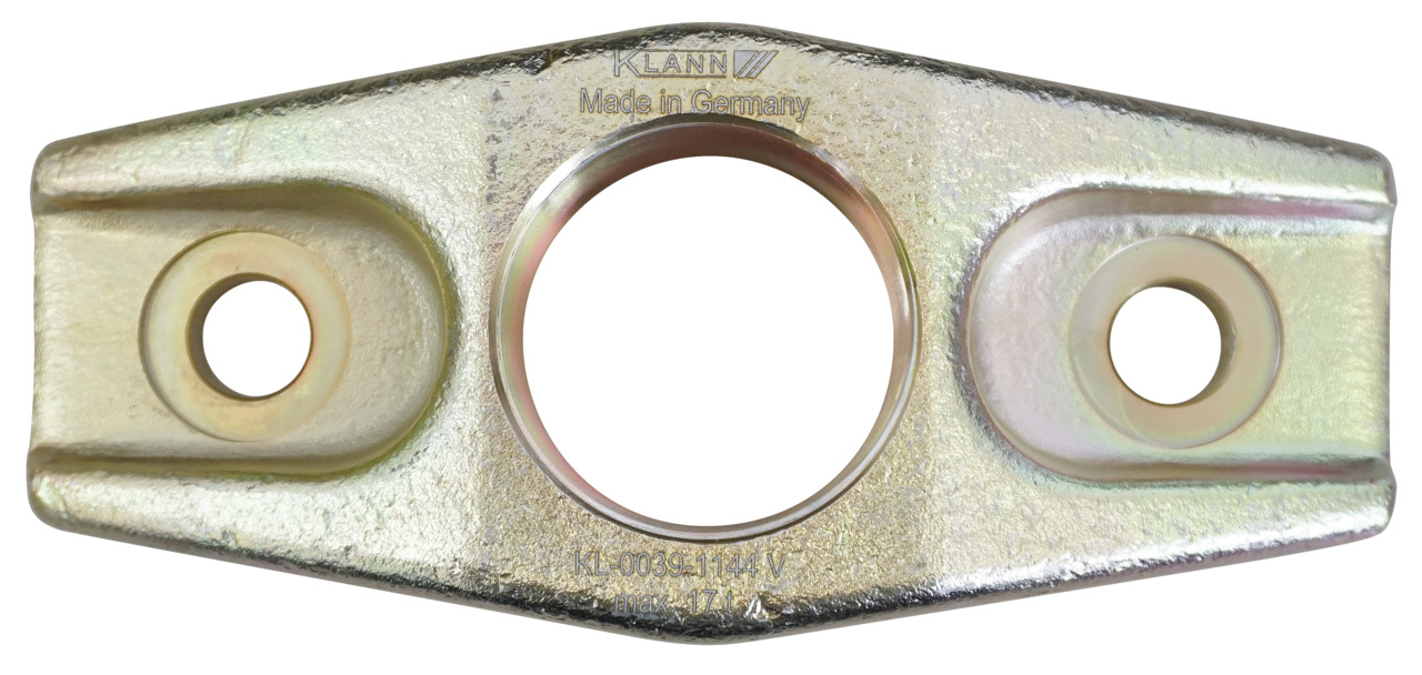 Grundplatte, 2¼"-14 UNS, verstärkt (KL-0039-1144 V)