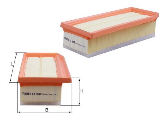 KNECHT Luftfilter (LX 3542)
