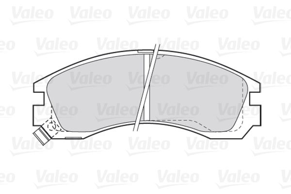 VALEO Bremsbelagsatz, Scheibenbremse (301517) VALEO Bremsbelagsatz, Scheibenbremse (301517)